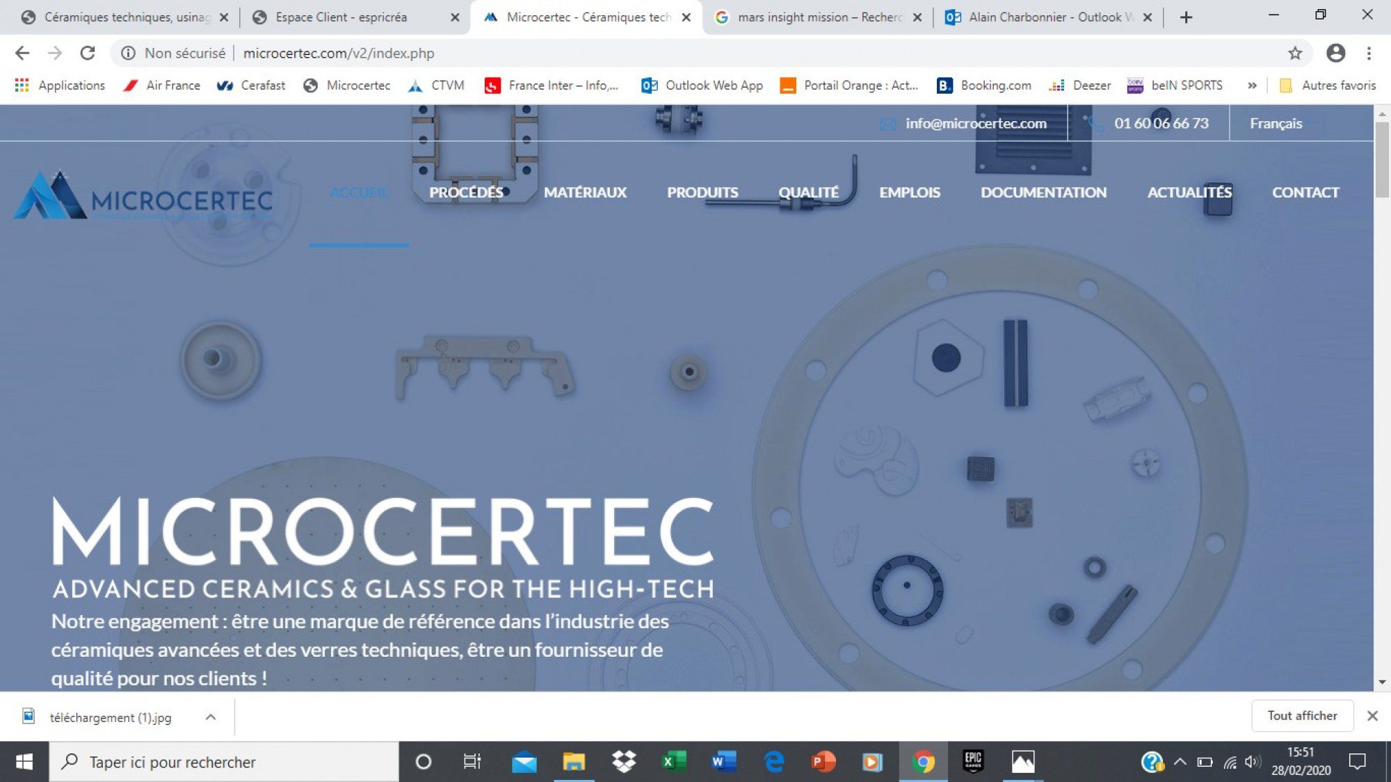 NEW WEB SITE FOR MICROCERTEC AND CERAFAST NEW WEB SITE FOR MICROCERTEC AND CERAFAST